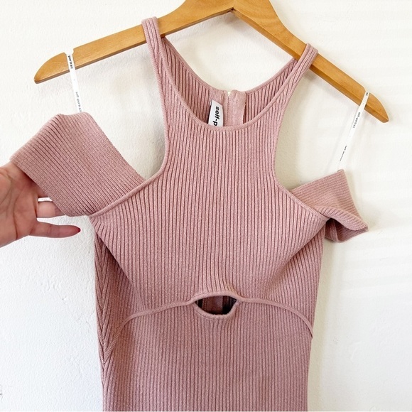 Self-Portrait Ribbed Dress - Picture 4 of 6